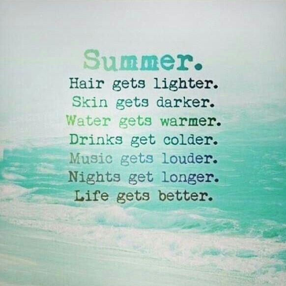 Summer gets better